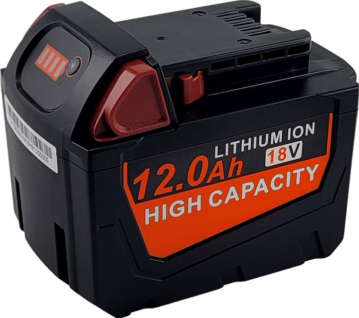 Acconic Werkzeug Akku für Milwaukee M18 HB 12 18V 12.0 Ah (18 V)