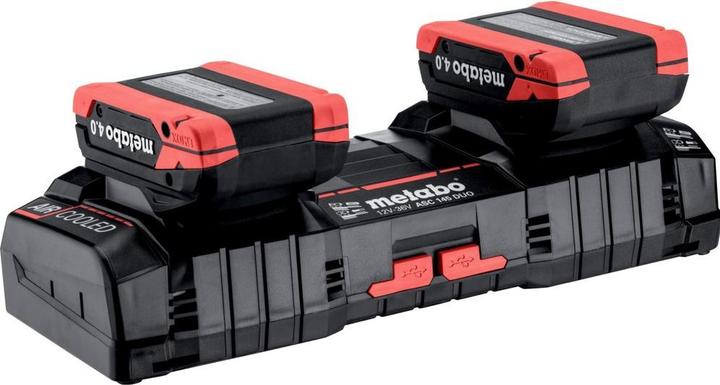 Produktbild Metabo Doppel-Schnellladegerät ASC 145 DUO Air Cooled