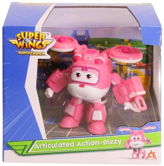 Image du produit Super Wings Dizzy 8 cm Gelenkflugzeug