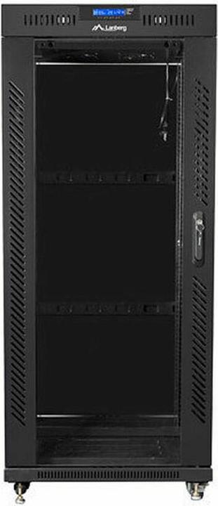 Produktbild Lanberg FF01-8822-12BL rack cabinet 22U Freestanding rack Black (22 HE, 19 Zoll Rack)