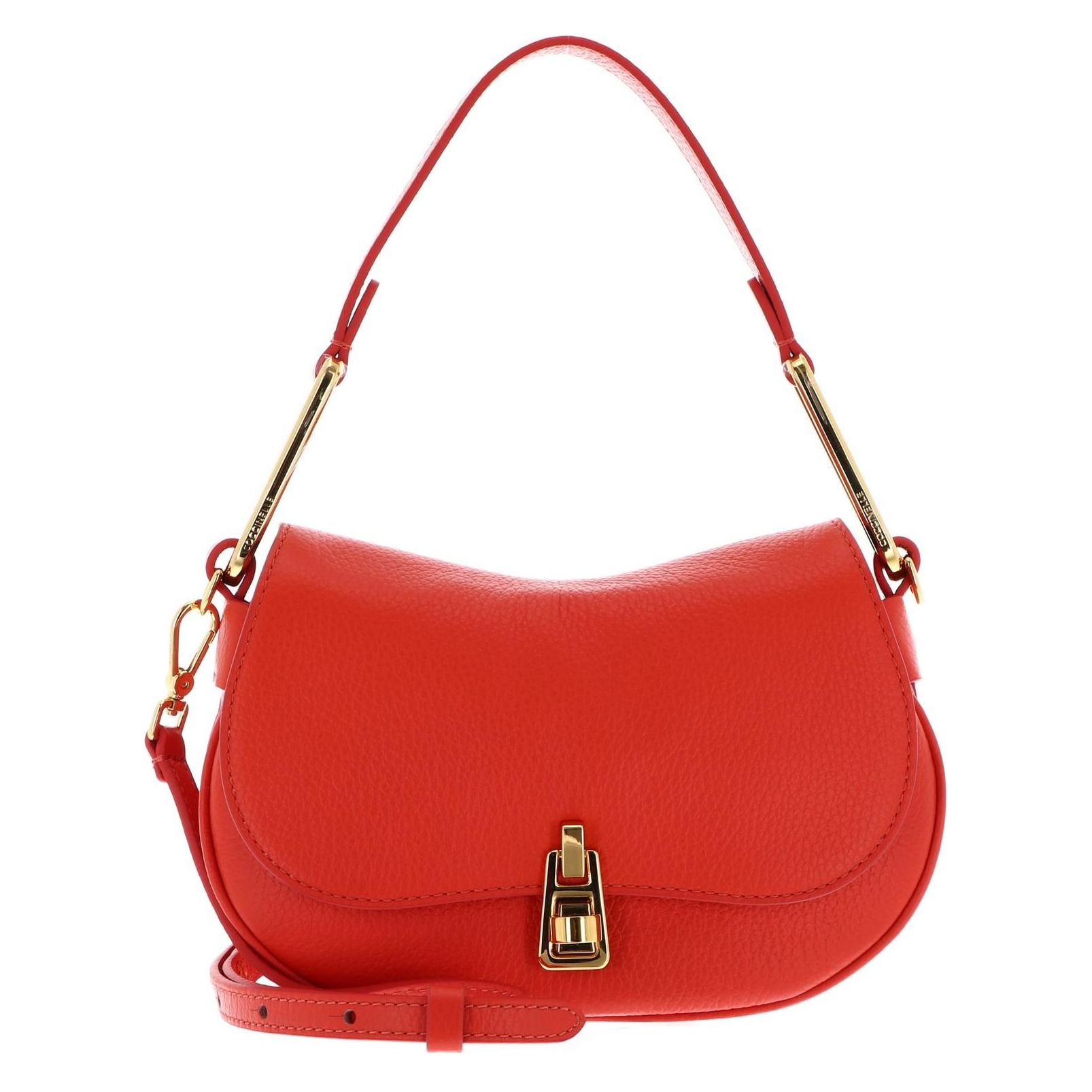 Coccinelle, Damen, Handtasche, Magie Soft Shoulderbag Grained Leather, Orange