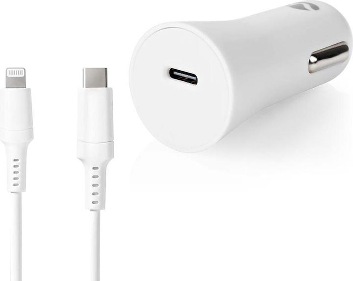 Nedis Caricabatterie da auto | 20 W | 1,67 / 2,22 / 3,0 A | Numero di uscite: 1 | Tipo di porta: USB-C™ |
