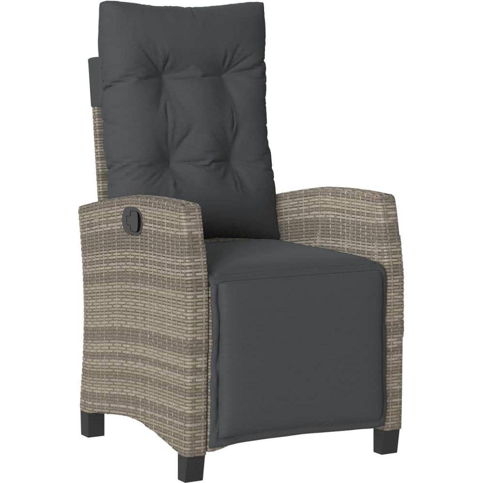 Thumbnail - VidaXL, Gartenstühle, Gartensessel mit Fussteil Verstellbar