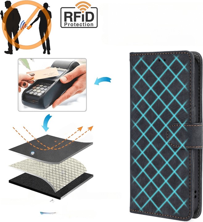 Produktbild Cover-Discount Nothing Phone (2a) - Ledertasche mit RFID Blocker (Nothing Phone (2a))