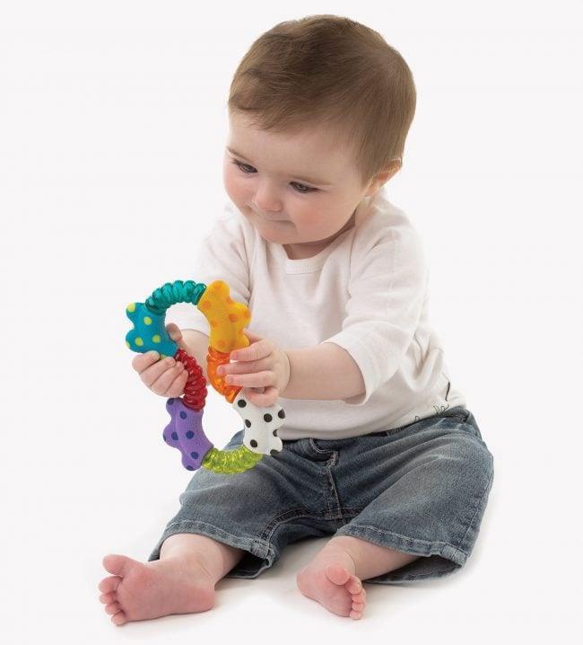 Actual product image Playgro Click and Twist Rattle