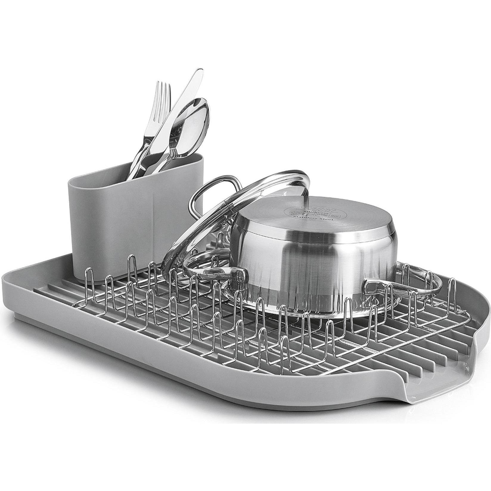 Thumbnail - Zeller Present Geschirrabtropfständer, Abtropfgestell, Grau