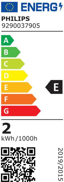 Energy Label Philips white (G9, 220 lm, 6x)