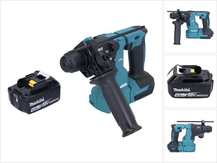 Actual product image Makita DHR 183 M1 cordless hammer drill 18 V 1.7 J SDS plus Brushless + 1x rechargeable battery 4.0 Ah - (Rechargeable battery operated)