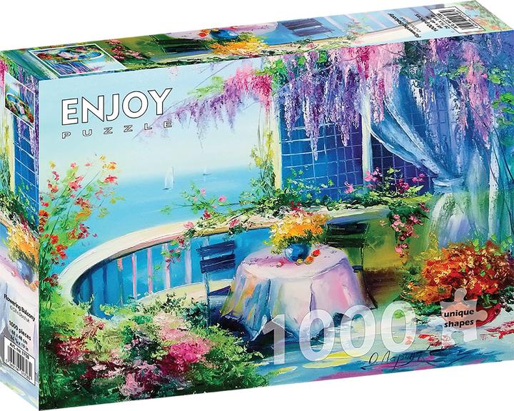 Produktbild Enjoy Puzzle ENJOY-1708 - Flowering Balcony, Puzzle, 1000 Teile (1000 Teile)