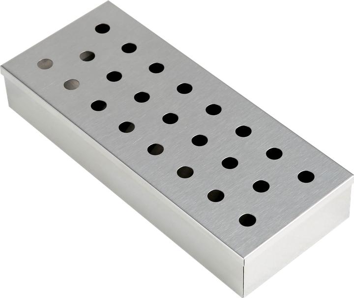 Actual product image Grill & More Essentials Smoker box, stainless steel