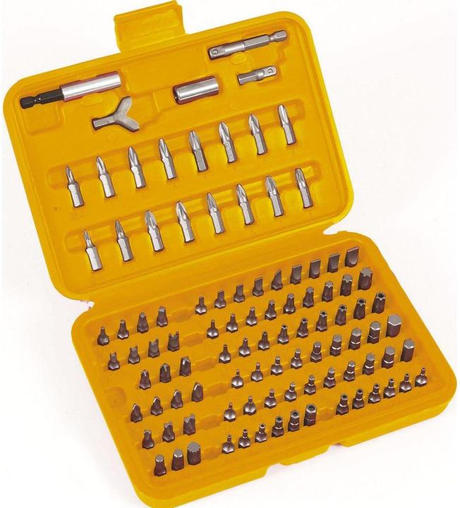 Toolland Bit set 100 pieces (Allen screw, Cross Pozidriv PZ)