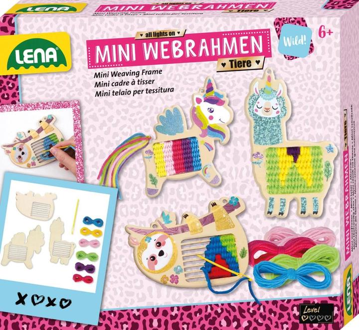 Lena Mini weaving frame animals