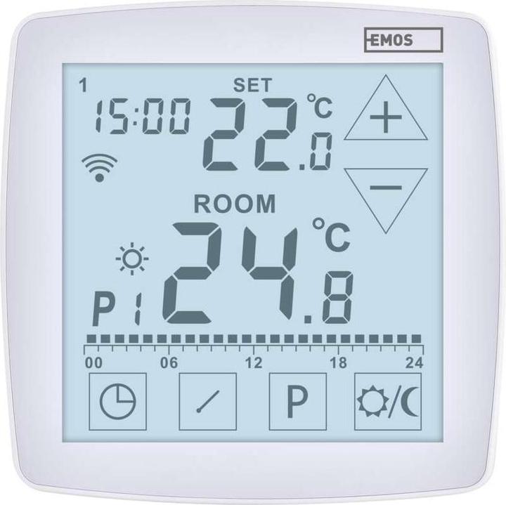 Immagine prodotto Emos GoSmart Raumthermostat P56S01 mit WiFi, programmierbar, verkabelt