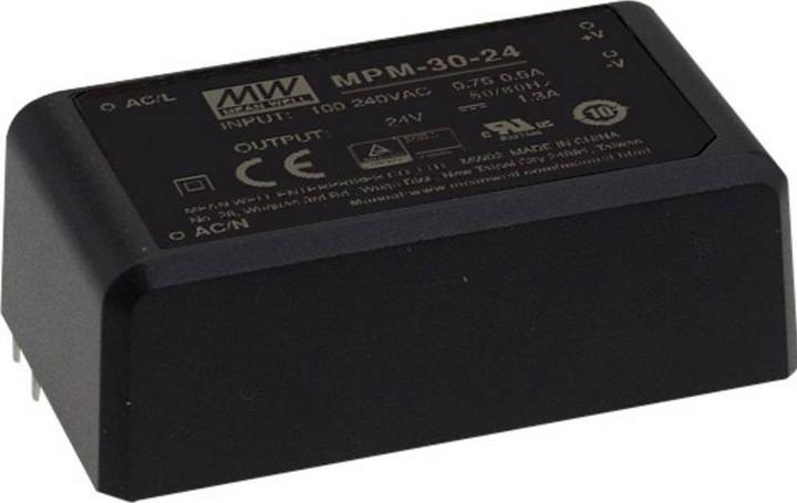 Produktbild MeanWell MPM-30-12 Netzteil & Spannungsumwandler 30 W
