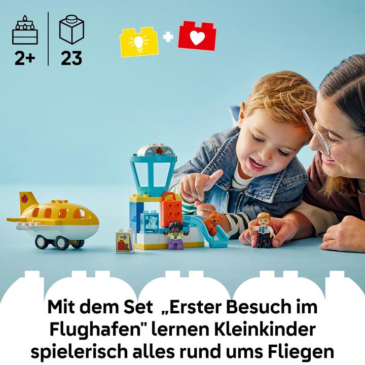 Image du produit LEGO Erster Besuch im Flughafen (10443)