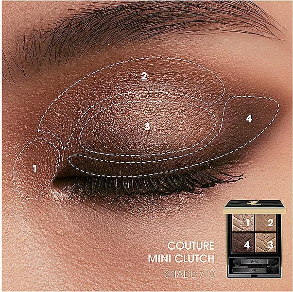 Immagine prodotto Yves Saint Laurent Mini frizione Couture (710 Over Brun) (710 Over Brun)
