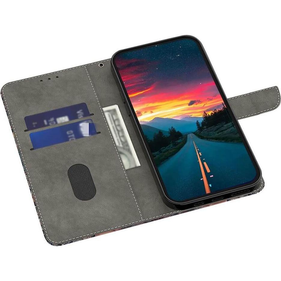 Thumbnail - Cover-Discount Galaxy S25 - 3D-Effekt Hülle Etui (Samsung Galaxy S25), Smartphone Hülle
