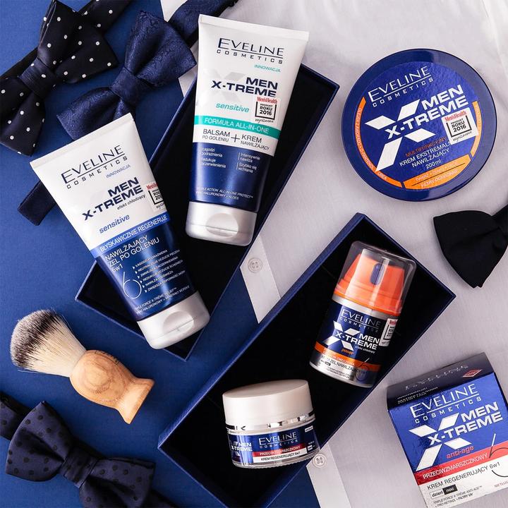 Actual product image Eveline Men X-Treme Multifunctional Moisturising Cream 200Ml (200 ml, 24h cream)