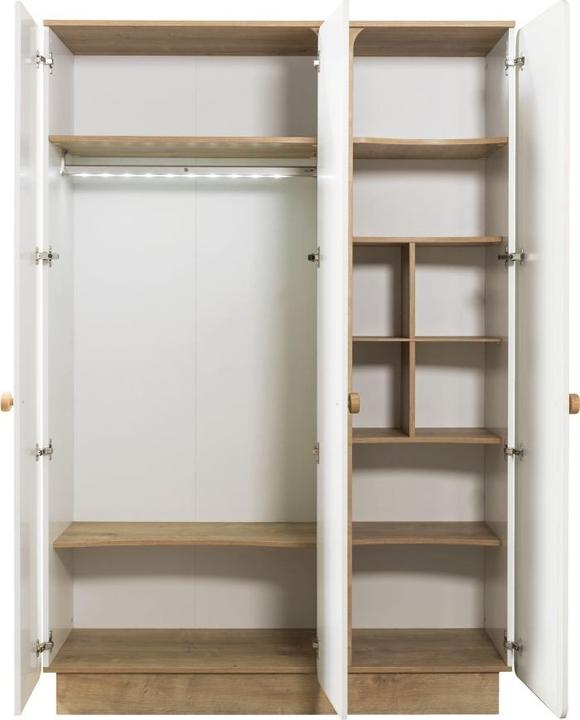 Actual product image Cilek Natura Baby closet 3 doors (136 cm)