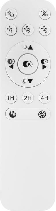 Actual product image Globo Ceiling Fan Metal Black, 1xled (54 dB)