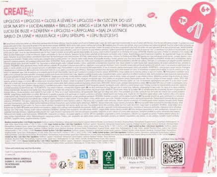 Immagine prodotto Create It! Lucidalabbra Geur & Glitter, 7 pezzi.