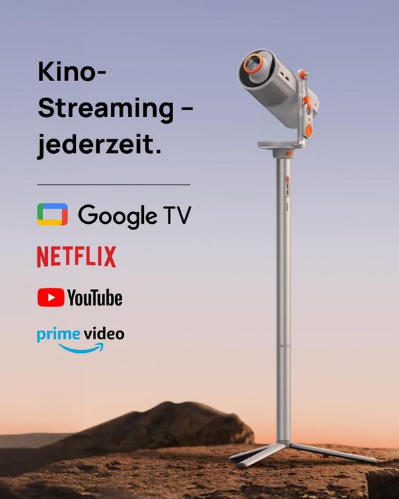 Produktbild XGIMI Mini Beamer Set mit PowerBase (Full HD)