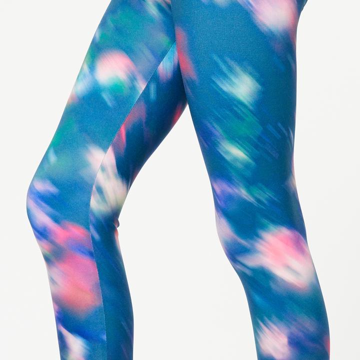 Produktbild Decathlon Leggings Mädchen atmungsaktiv - bunt bedruckt (140)