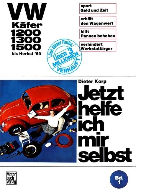 Produktbild VW Käfer 1200/1300/1500 bis Herbst '69 (Deutsch, Dieter Korp, 1972)