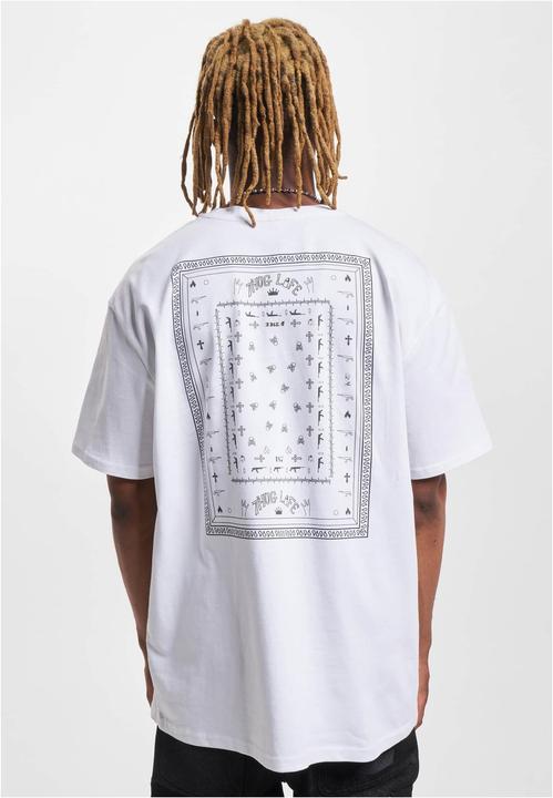 Actual product image Thug Life TLTS207M Bandana T-Shirt white M (M)