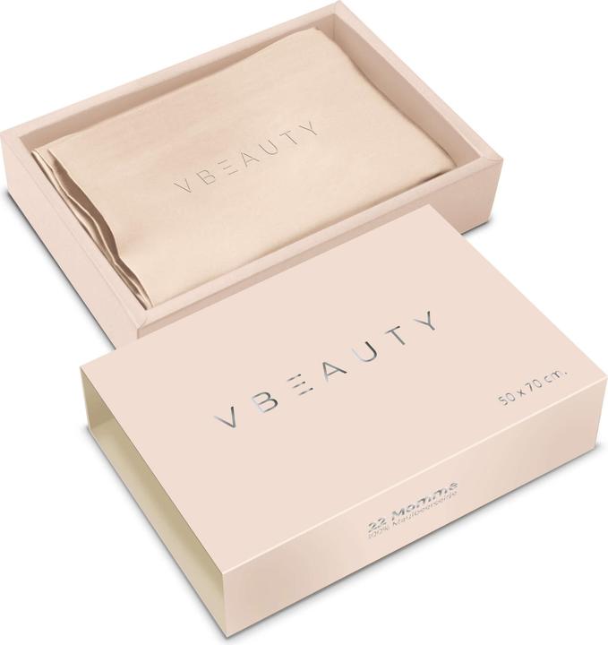 Actual product image VBEAUTY Seidenkissenbezug 65 X 100 Cm Champagner (Pillowcase)