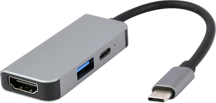 Gembird Multi Port Adapter USB Type C (USB-C, 3 ports)