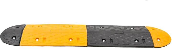 Image du produit vidaXL Bodenschwelle Gelb & 129 x 32,5 x 4 cm Gummi