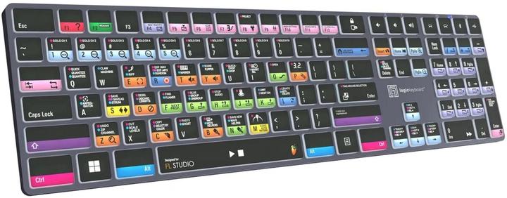 Produktbild Logickeyboard FL Studio Titan UK (PC) (US, Kabelgebunden, Kabellos)