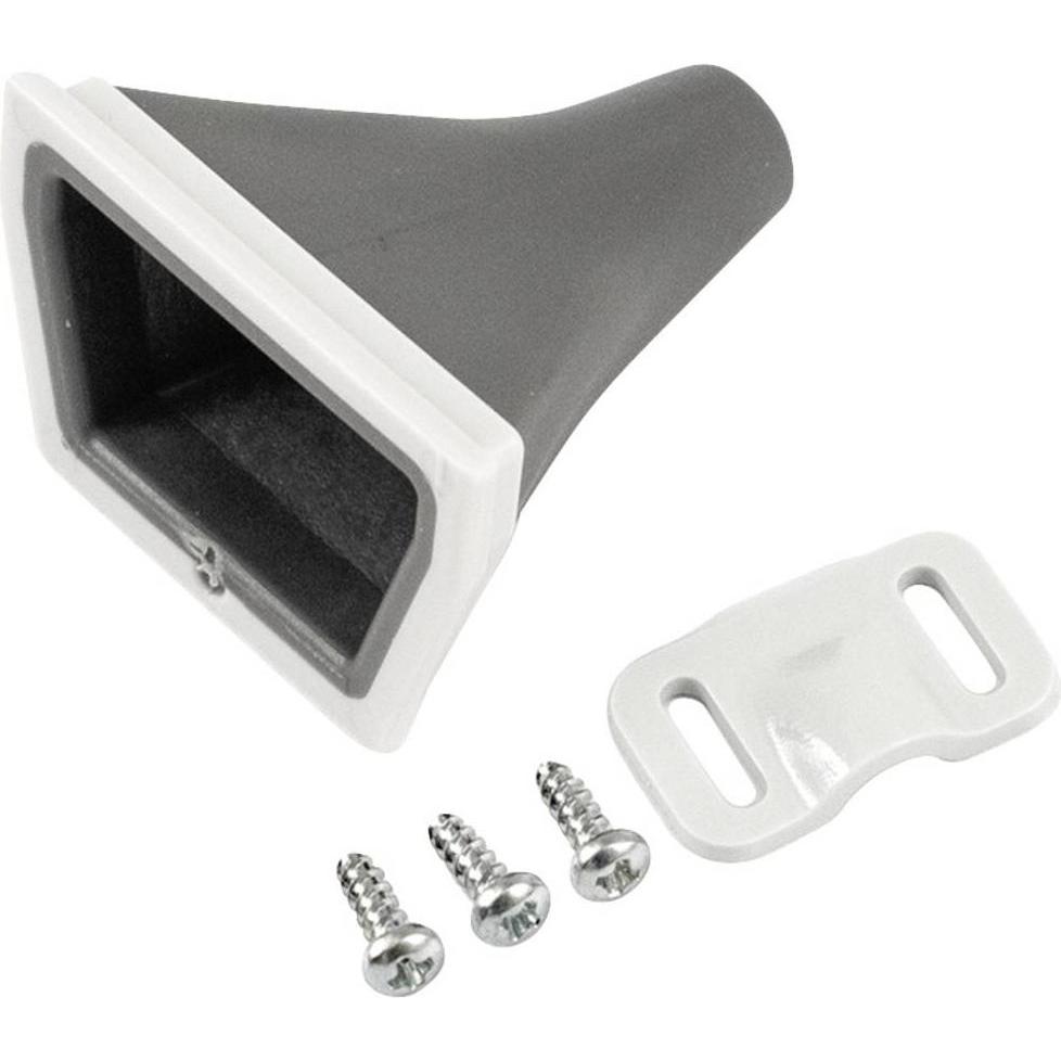 Hammond, Collegamento per cavi, 1552DPGKITGY Kabeldurchführung TPE Geruchneutrales Spezialgummigemisch Grau L x