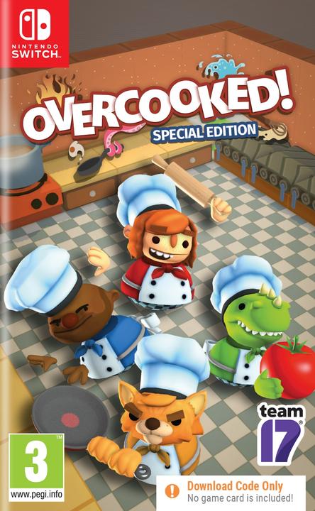 Produktbild NoName Overcooked! Special Edition (Code in Box) (Switch, Switch Lite, Switch OLED, EN)