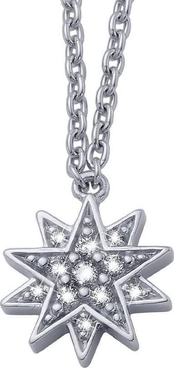 Immagine prodotto Crystalp Collana Star in argento con cristalli Sisy 32134.S