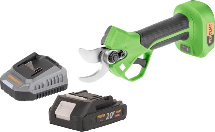 Produktbild Procraft ES22Libb Akku Astschere 20 V 25 mm Brushless + 1x Akku 2,0 Ah + Ladegerät