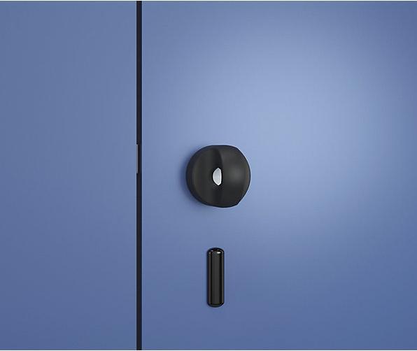 Produktbild C+P CP Spind Classic Plus anthrazitgrau 080300-40-S10010, 8 Schliessfächer 120,0 x 50,0 x 185,0 cm (120 cm, 185 cm)