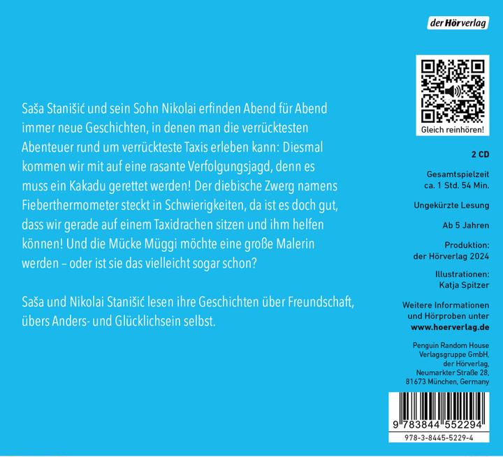 Produktbild Hey, hey, hey, Taxi! 2 (Sasa Stanisic, Nikolai Stanisic, Deutsch)