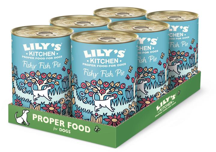 Produktbild Lily's Kitchen Fishy Fish Pie (Adult, Senior, Junior, 6 Stk., 2400 g)
