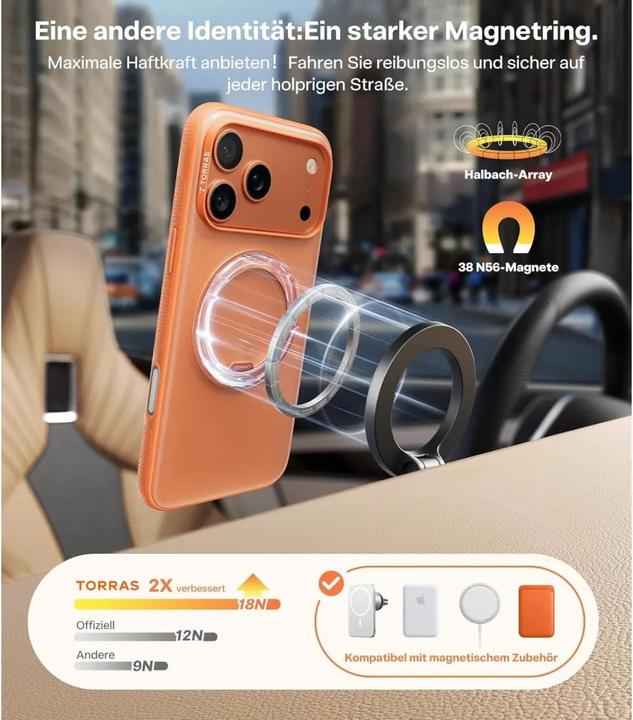 Produktbild Torras Ostand Pro (Apple iPhone 17 Pro)