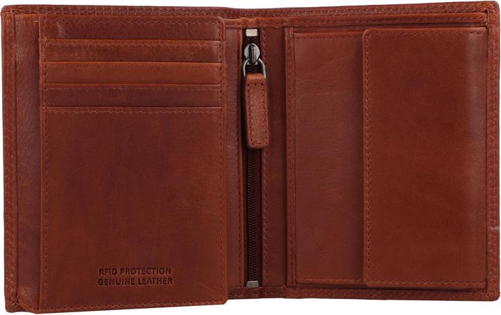 Actual product image Greenburry Vintage Geldbörse RFID Schutz Leder 10.5 cm