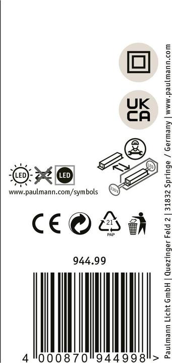 Produktbild Paulmann Concrea (600 lm, IP65)