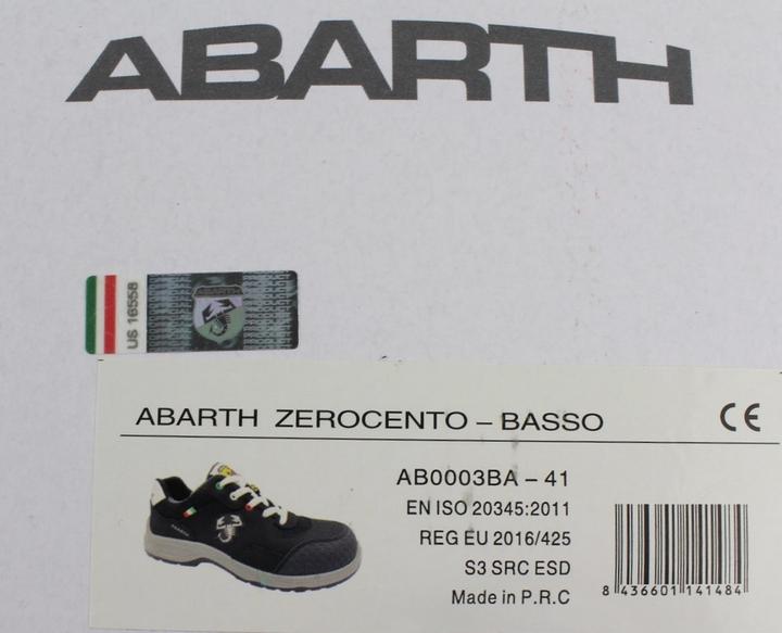 Image du produit Abarth Chaussures de sécurité Zerocento Basso (45)