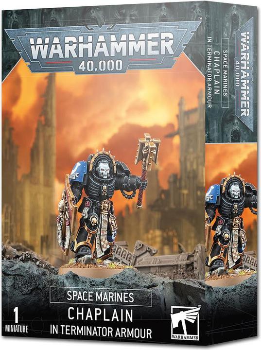 Actual product image Games Workshop Chaplain in Terminator Armour (2023)