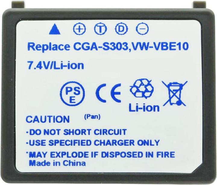 Produktbild AccuCell Akku Panasonic SDR-S300 (Kamera Akku)