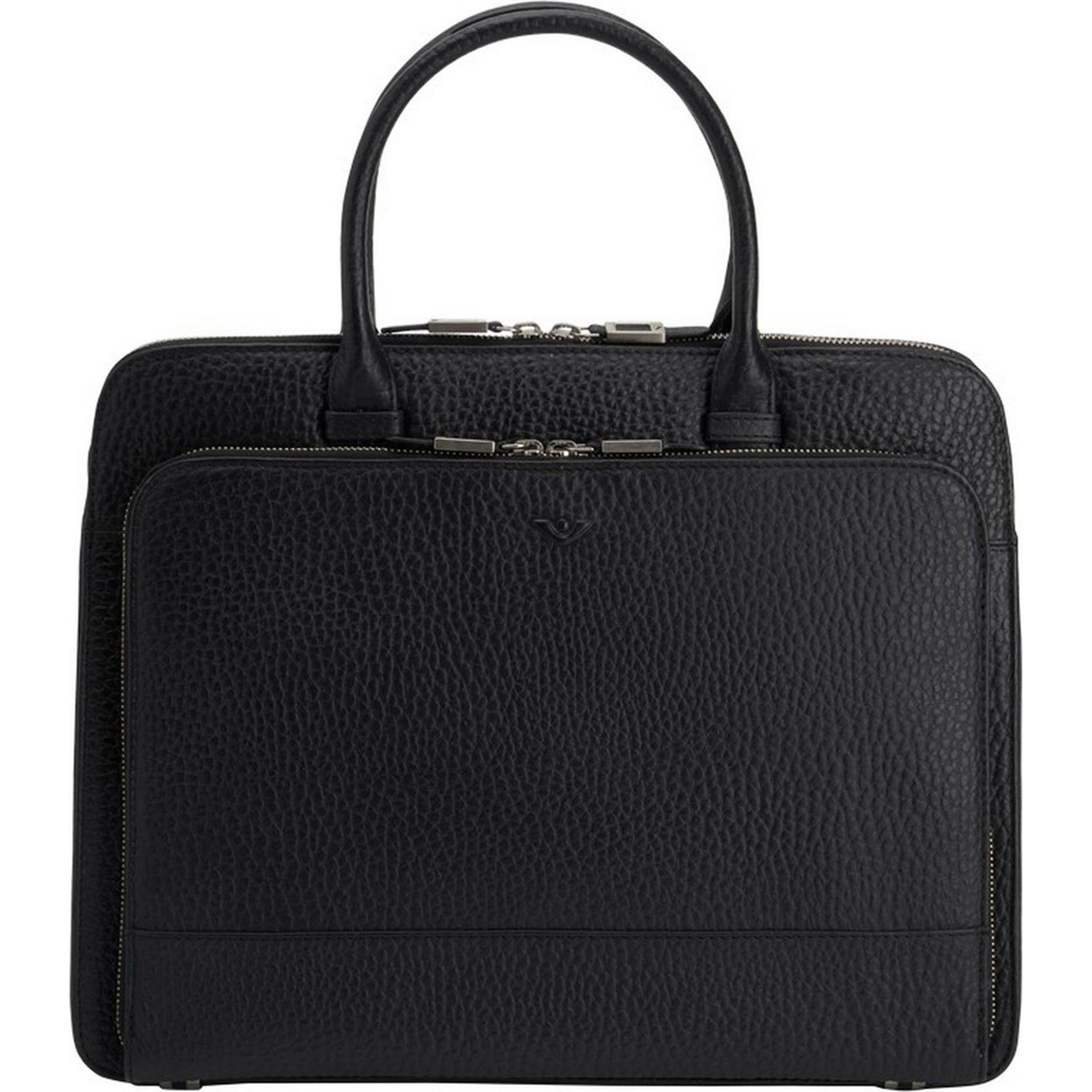 Voi Aktentasche Hirsch 21877 Laptop-Tasche (13.39"), Notebooktasche, Schwarz