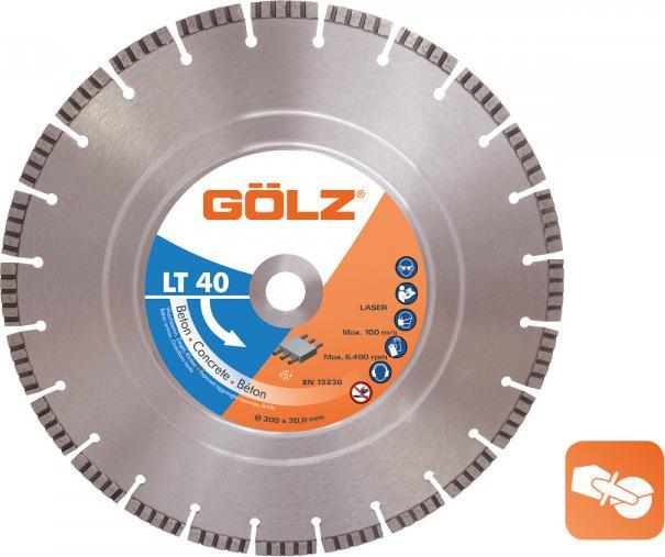 Produktbild Gölz LT40300 LT40 Diamanttrennscheibe Concrete Premium 300 x 20,0 mm