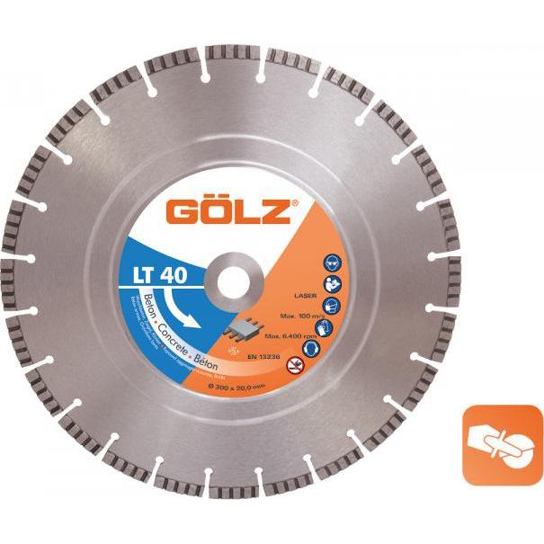 Gölz, Sägeblatt, LT40350 LT40 Diamanttrennscheibe Concrete Premium 350 x 20,0 mm