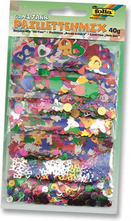 Actual product image Folia Sequins mix (10 pcs.)
